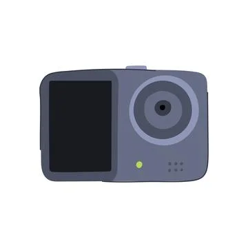Sea action camera cartoon vector illustration Stock Illustration