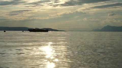 Sea at afternoon Stock Footage 51862852