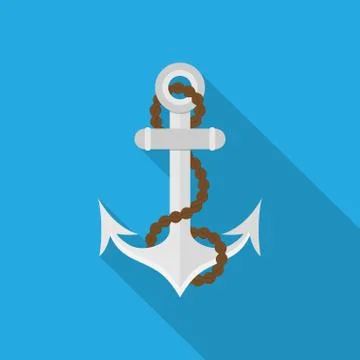 Sea anchor Stock Illustration