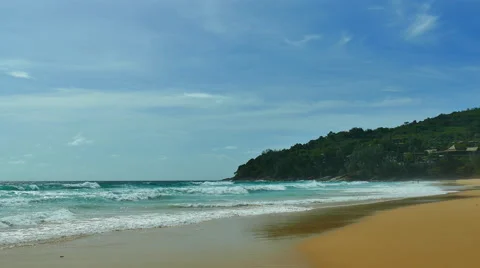 Sea and beach Stock Footage 64885123