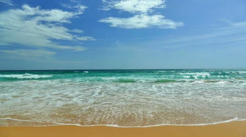 Sea and beach Stock Footage 65204874