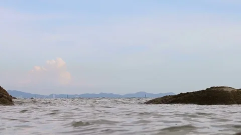 Sea and beach Stock Footage 81506094