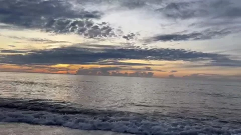 Sea and the beach Stock Footage 316963701