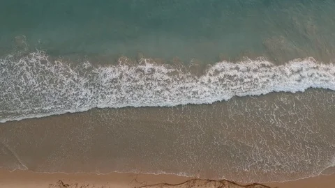 Sea and beach slide left to right Stock Footage 85599565