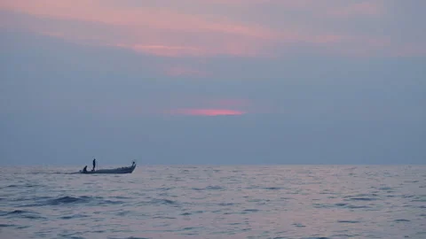 Sea and Boat Stock Footage 170273370