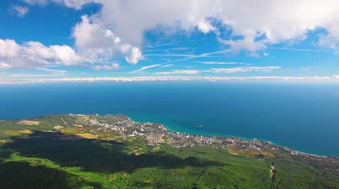Sea and clouds Stock Footage 30381323