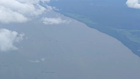 Sea and clouds Stock Footage 341731093