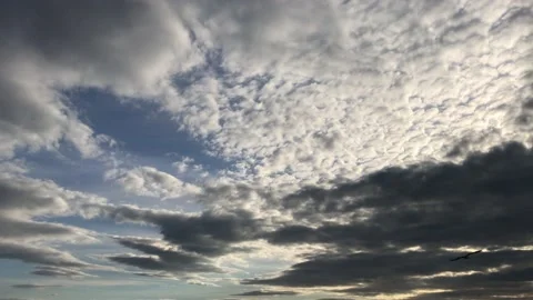 Sea and cloudy sunset Stock Footage 145901008