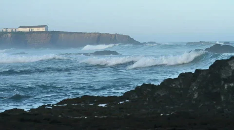 Sea and pear Stock Footage 842816