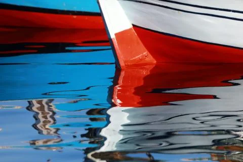 The sea and reflection Stock-Fotos