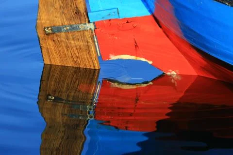 The sea and reflection Stock Photos