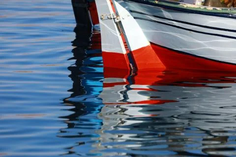 The sea and reflection Stock Photos