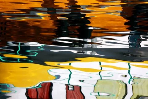 The sea and reflection Stock Photos