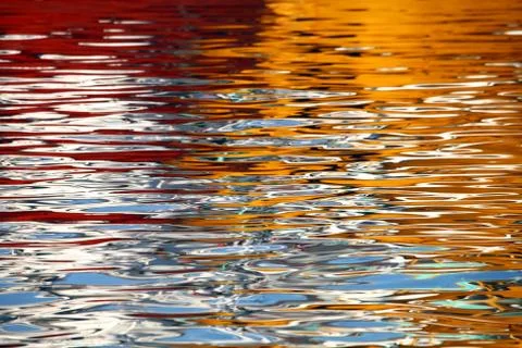 The sea and reflection Stock-Fotos