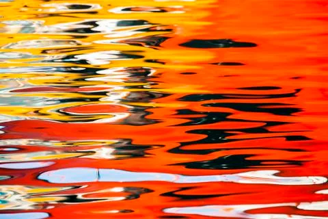 The sea and reflection Stock Photos