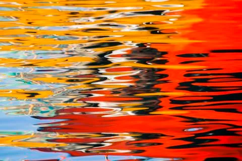 The sea and reflection Stock Photos