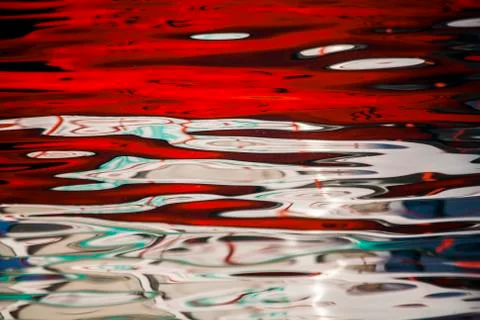 The sea and reflection Stock Photos