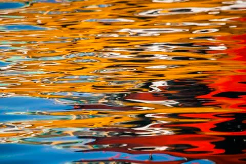 The sea and reflection Stock-Fotos