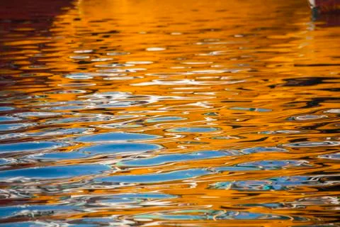 The sea and reflection Stock Photos