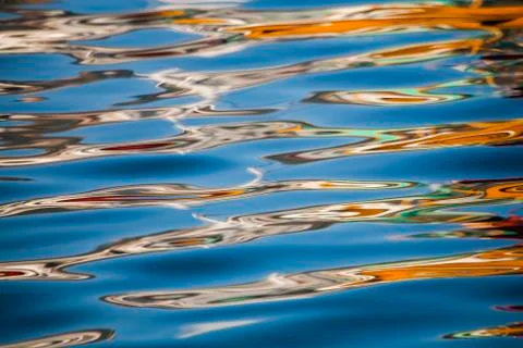 The sea and reflection Stock Photos