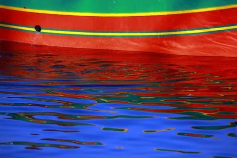 The sea and reflection Stock Photos