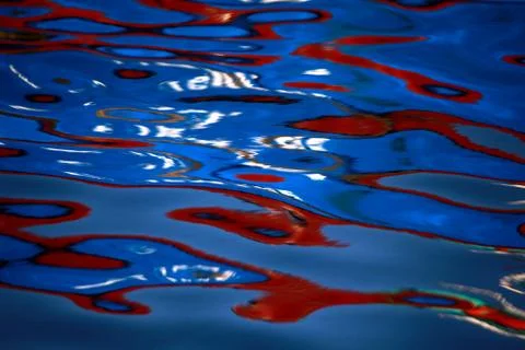 The sea and reflection Stock Photos