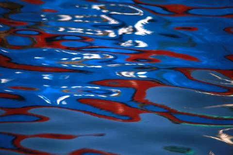 The sea and reflection Stock Photos