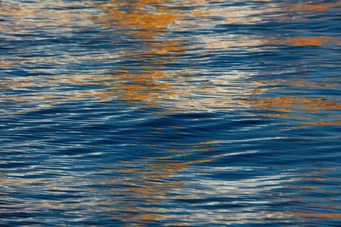 The sea and reflection Stock Photos