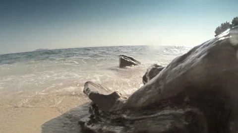 Sea and rocks Stock Footage 26091729