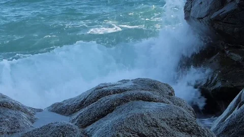 Sea and rocks Stockbeeldmateriaal 78647525
