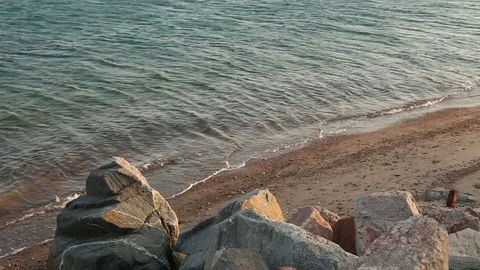 Sea And Rocks Stock Footage 84059639