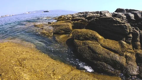 THE SEA AND THE ROCKS Stock Footage 94231391