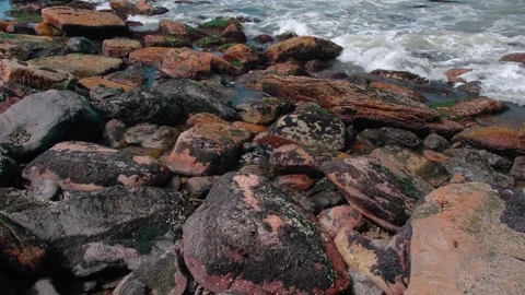 Sea and rocks Stock Footage 138964461