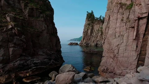 Sea and rocks Stock Footage 219694275