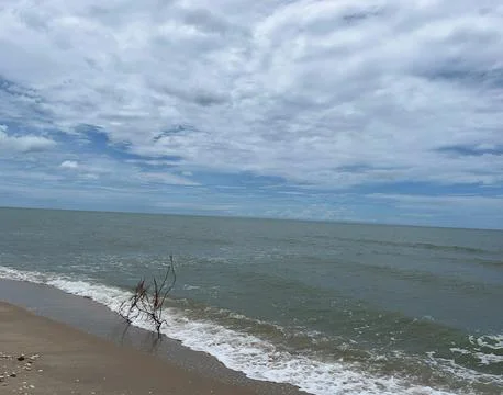 Sea and the sand Stock Photos