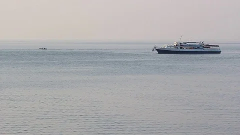 Sea and ship 库存影片 78413859