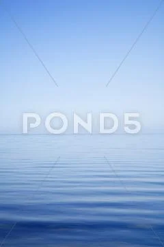 Sea and sky background very calm Stock Photos