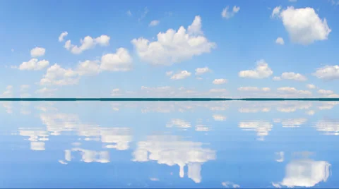 Sea and sky Stock Footage 49053593