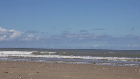 Sea and Sky Timelapse Stock Footage