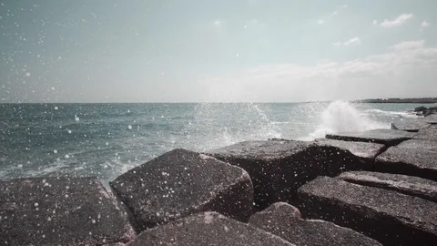 Sea and stones Stock Footage 101733941