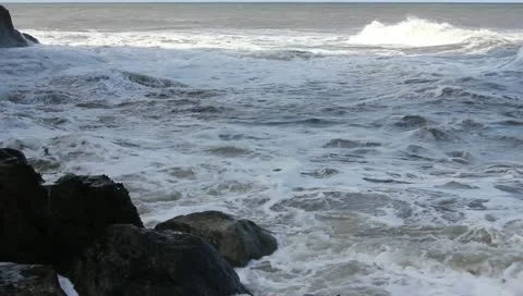 Sea and waves Video stock 11065672