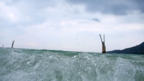 Sea and waves 動画素材 77529380