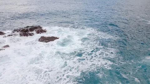 Sea and waves Stock Footage 105267375