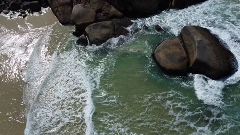 Sea and waves Stock Footage 185295407