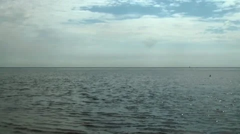 Sea And Waves With Segails Video stock 22186374