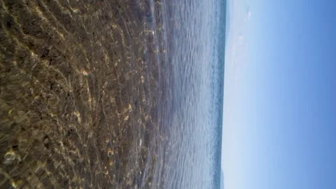 Sea and waves - Vertical Stock Footage 252622947