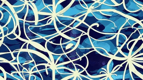 Sea Animation Stock Footage 215456845