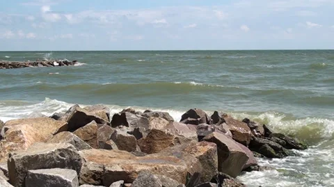 Sea of Azov Stock Footage 36176003