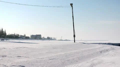 Sea of Azov motion timelapse Stock Footage 10802819