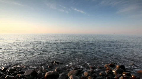 Sea background Stock Footage 753841